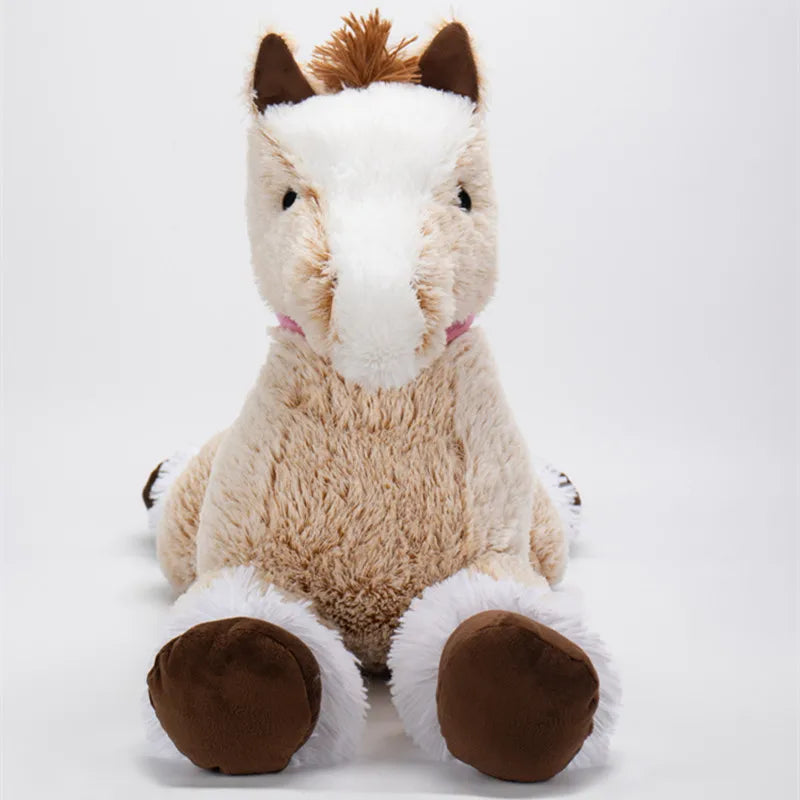 Peluche Cheval Plate Ultra-Douce